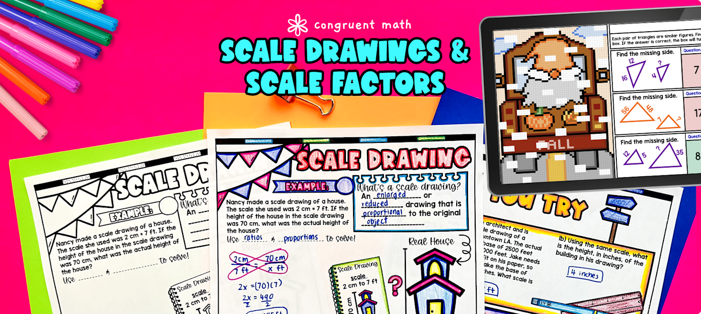 5 Fun Scale Drawings and Scale Factors Activities Blog Congruent Math