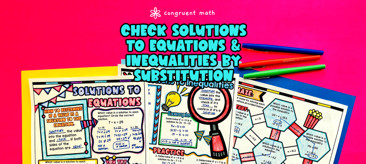 Determine Solutions to Equations and Inequalities Through Substitution Lesson Plan