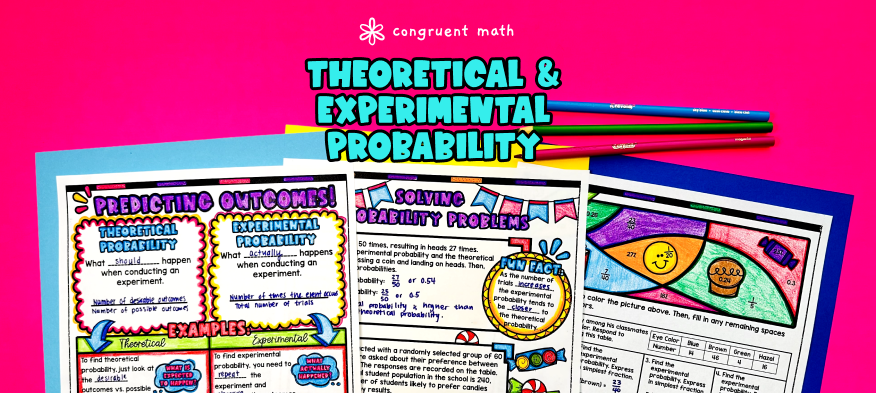 theoretical and experimental probability lesson