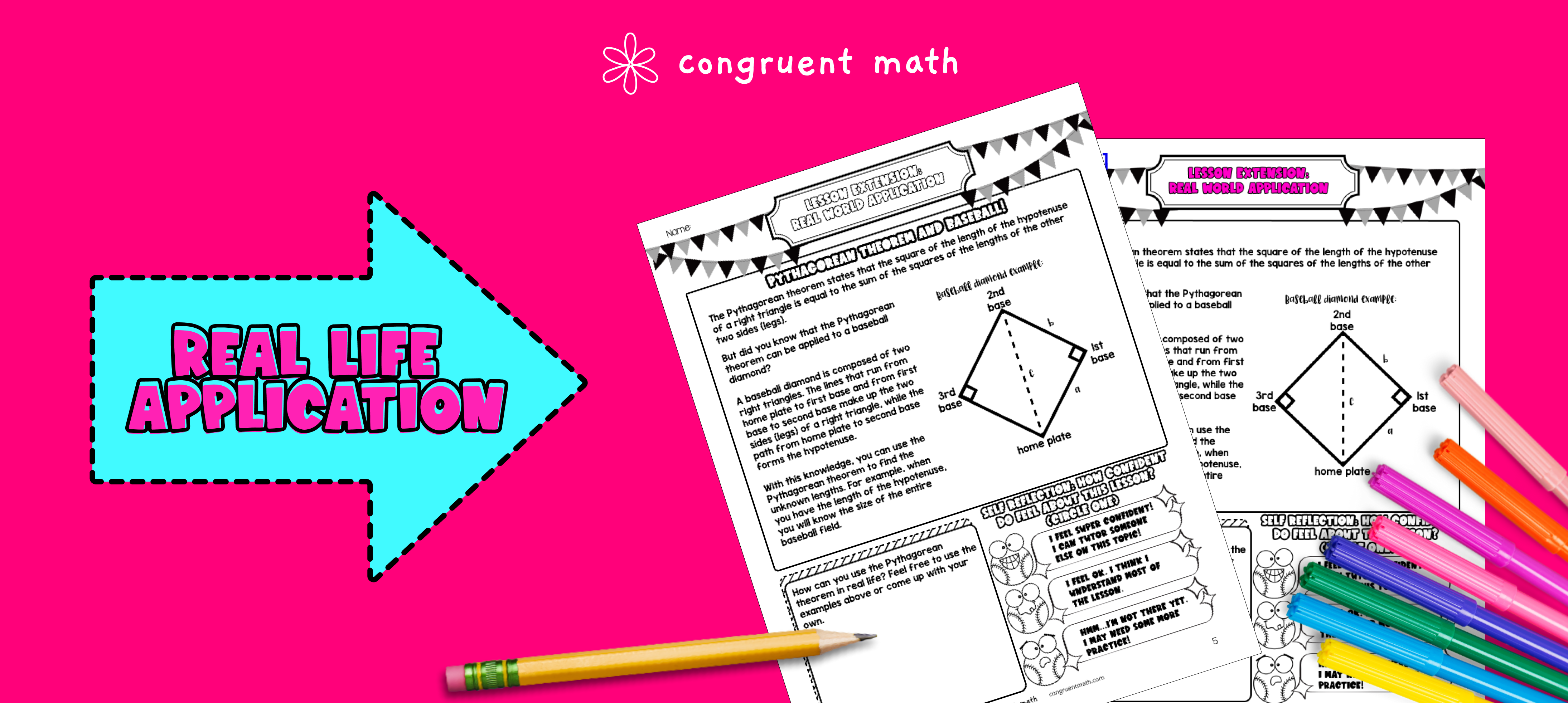 The Pythagorean Theorem Lesson Plan | Congruent Math