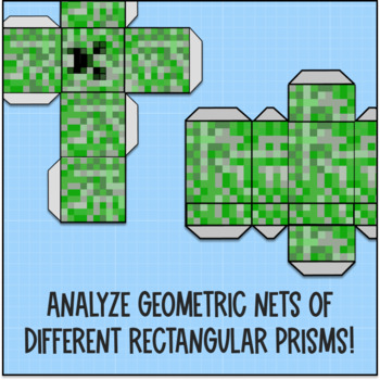 rectangular prism nets for geometry