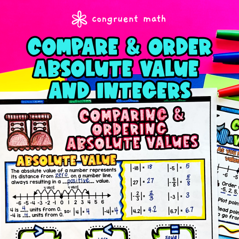 Thumbnail for Comparing and Ordering Integers & Absolute Values of Rational Numbers Lesson Plan