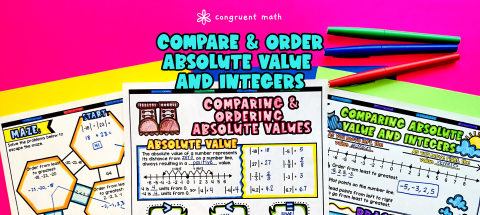 Thumbnail for Comparing and Ordering Integers & Absolute Values of Rational Numbers Lesson Plan