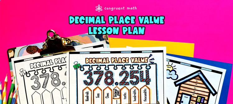 Decimal Place Value Lesson Plan