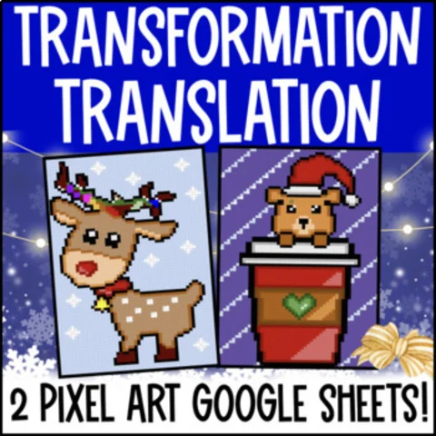 Thumbnail for Rigid Transformations Translation — 2 Pixel Art Google Sheets
