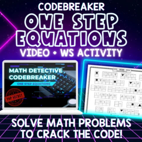 Thumbnail for One Step Equations — Codebreaker: Video Crack the Secret Code