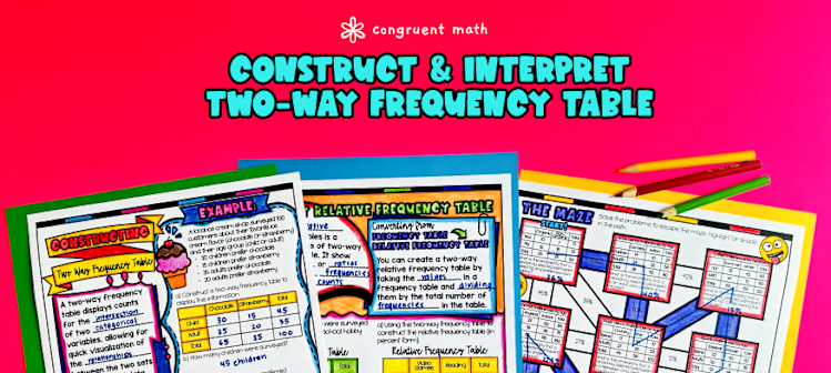 Construct & Interpret Two Way Tables Lesson Plan