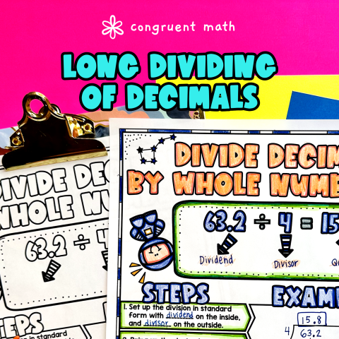 Thumbnail for Dividing Decimals by Whole Numbers Lesson Plan