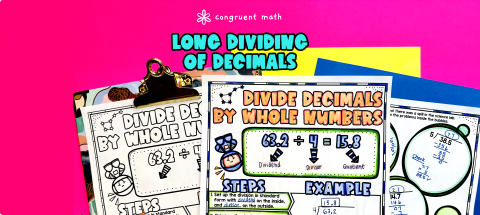 Thumbnail for Dividing Decimals by Whole Numbers Lesson Plan