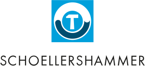Logo niemieckiej firmy Schoellershammer, wiodącego producenta tektury falistej. Schoellershamer od wielu lat współpracuje z działem transportu firmy Spedycyjnej Bama Logistics.