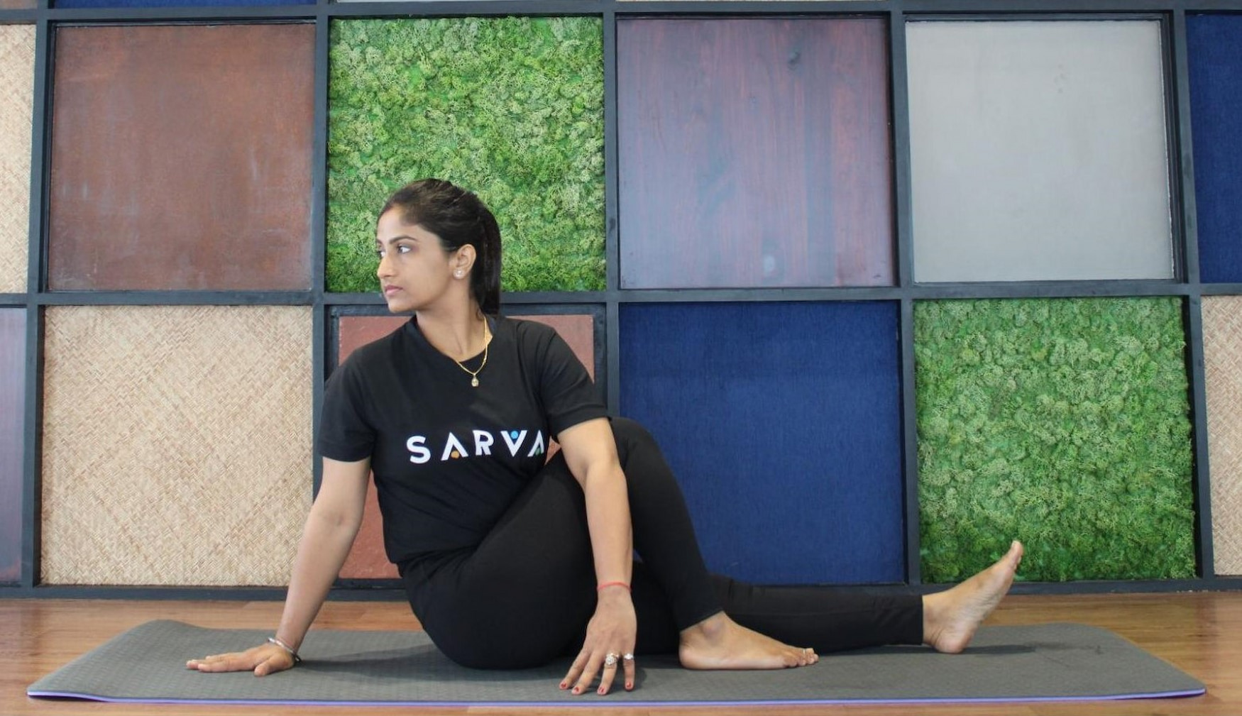 Vakrasana (Seated Twist Pose)