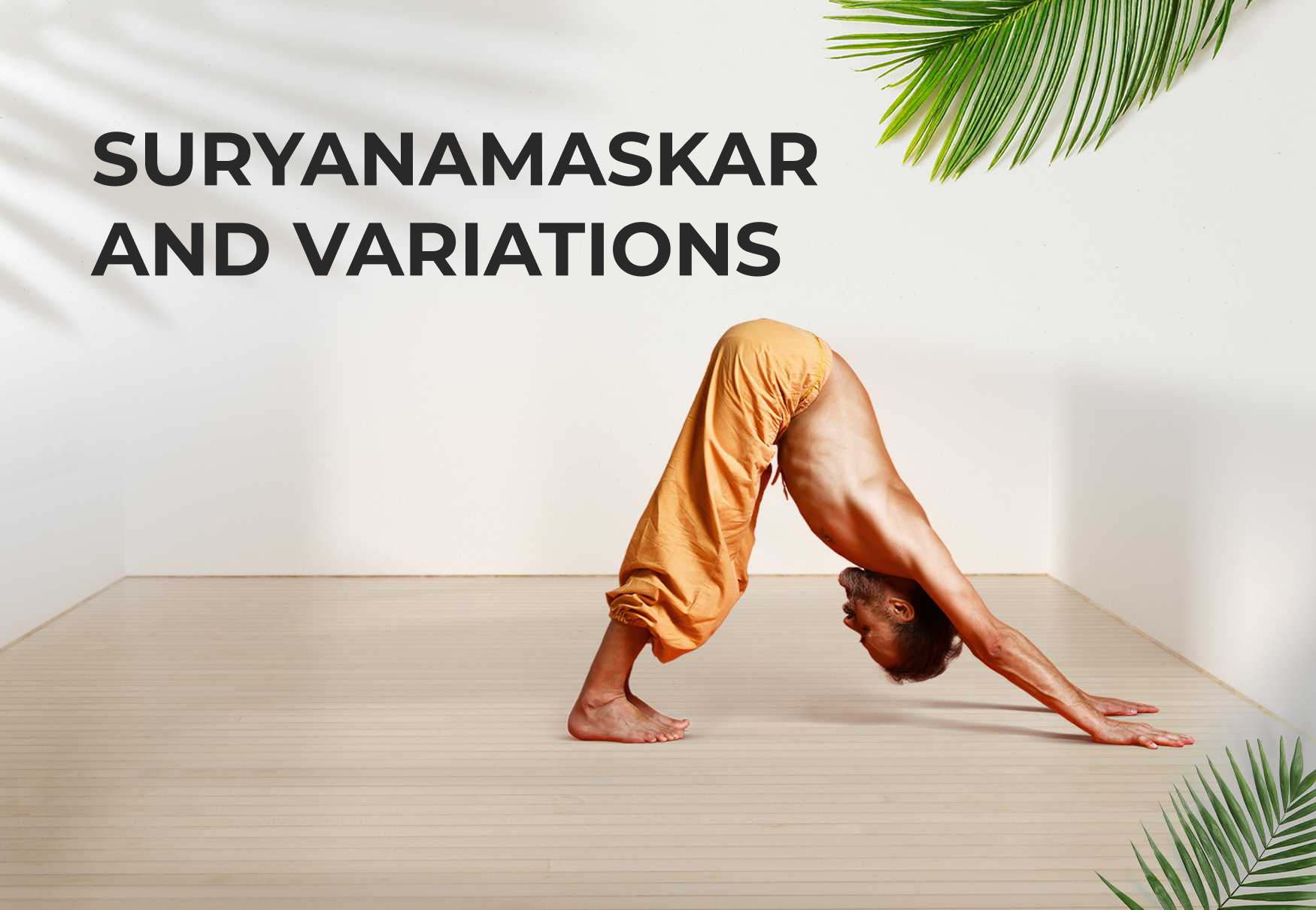 SURYANAMASKAR AND VARIATIONS