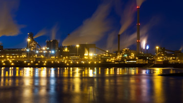 factories night