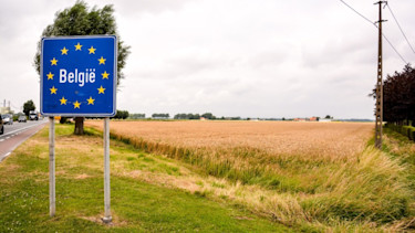 Belgian border