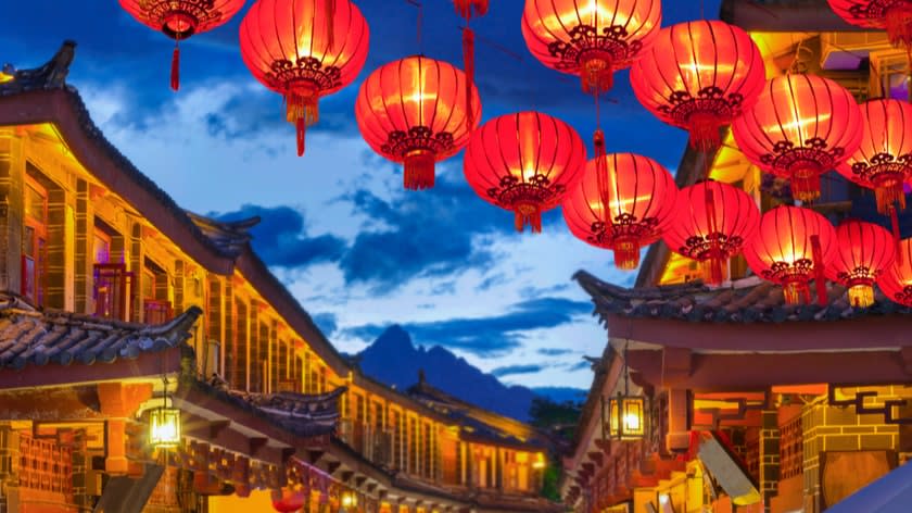 china lanterns