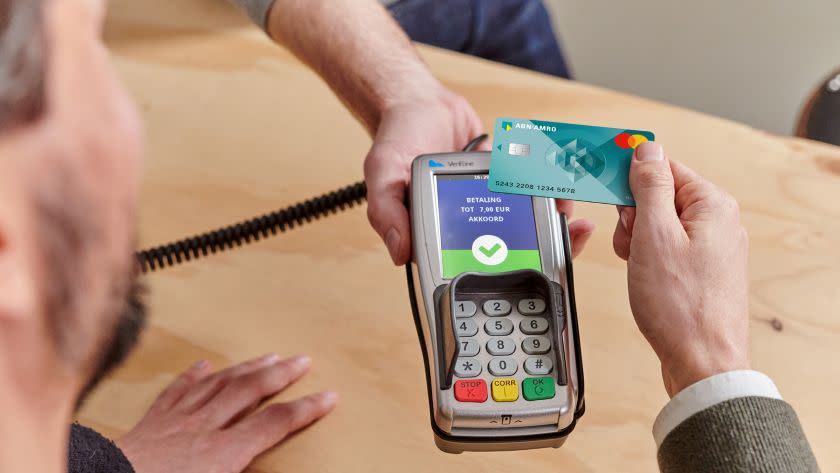 Nieuwe debit mastercard