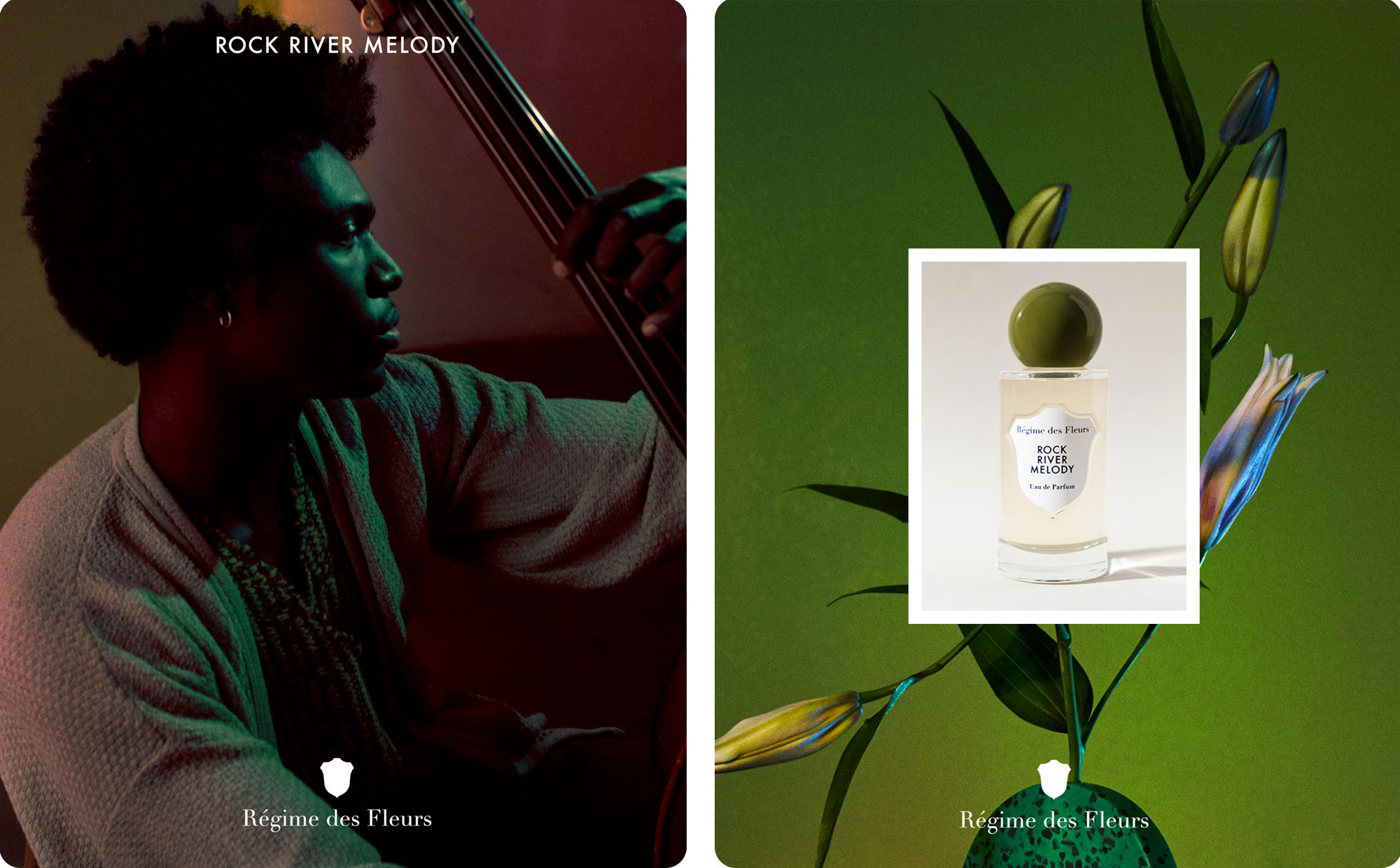 Rock River Melody by Regime des fleurs