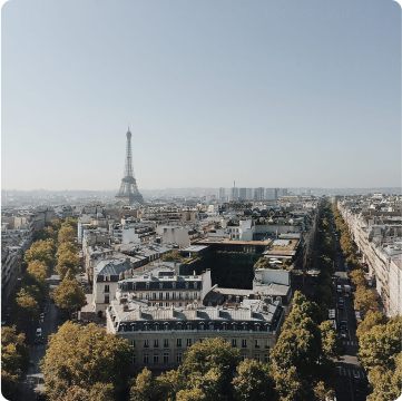 Paris skyline