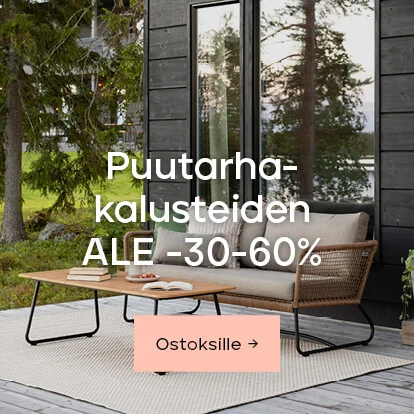 Puutarhakalusteiden ALE -30-60%