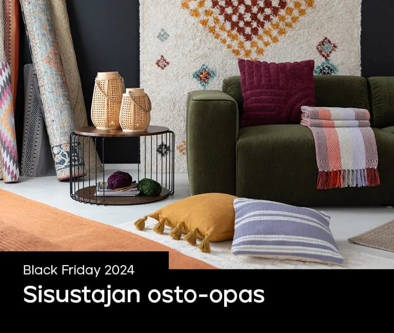 Black Friday - Sisustajan osto-opas