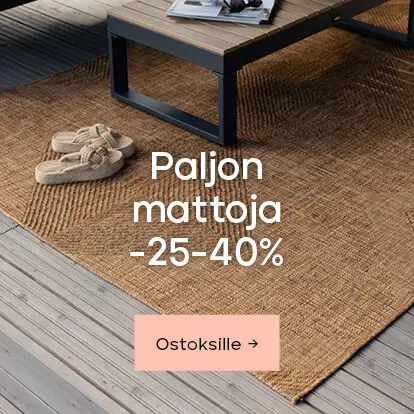 Paljon mattoja -20-40%