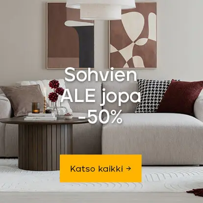 Sohvien ALE jopa -50%