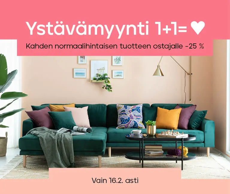 Ystävämyynti 1+1=<3