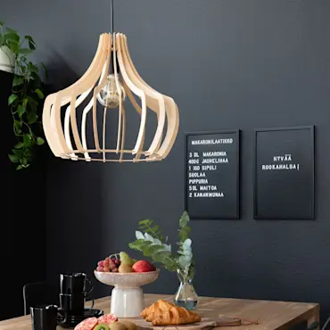 Trio Wood II riippuvalaisin Ø44 cm