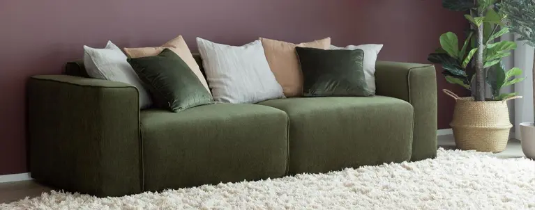 Vihreä sohva