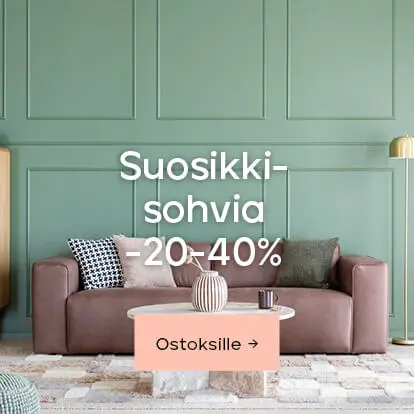 Suosikkisohvia -20-40%