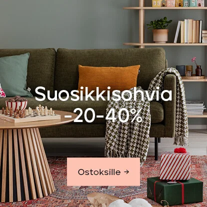 Suosikkisohvia -20-40%