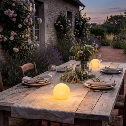 Luo tunnelmaa ulkovalaisimilla