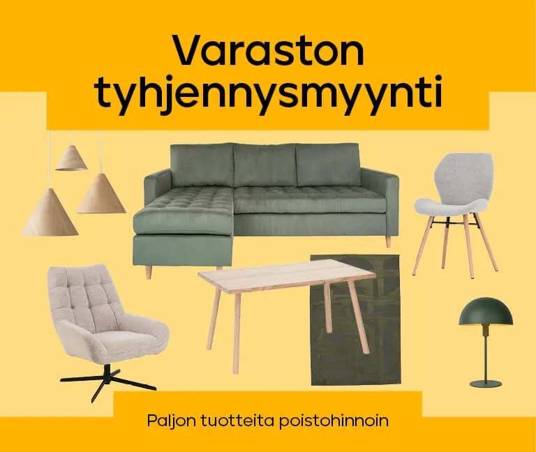 Varaston tyhjennysmyynti 