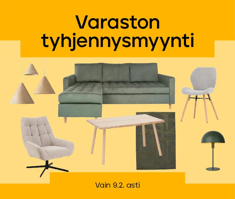 Varaston tyhjennysmyynti 