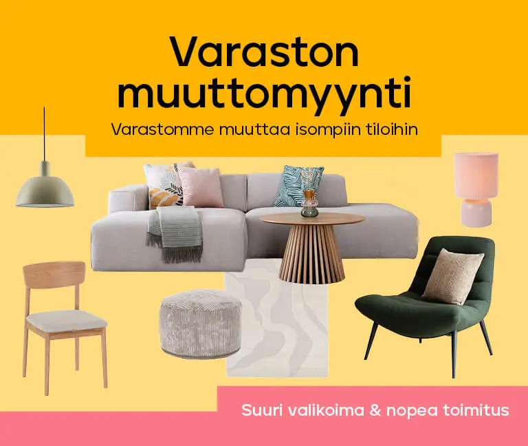 Varaston muuttomyynti 