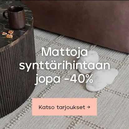 Mattoja synttärihintaan jopa -40%