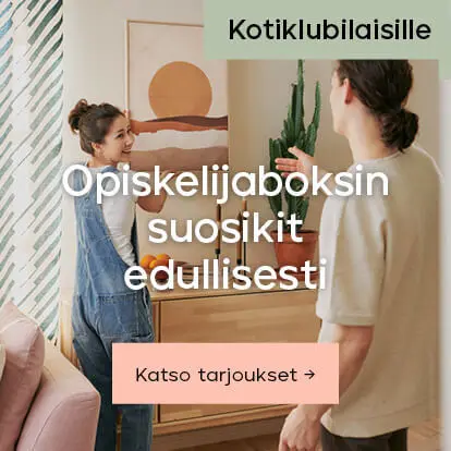 opiskelijaboksin suosikit edullisesti