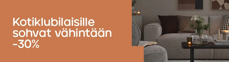 sohvat vähintään -30%