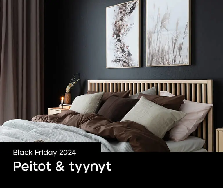 Black Friday 2023 - Peitot & tyynyt