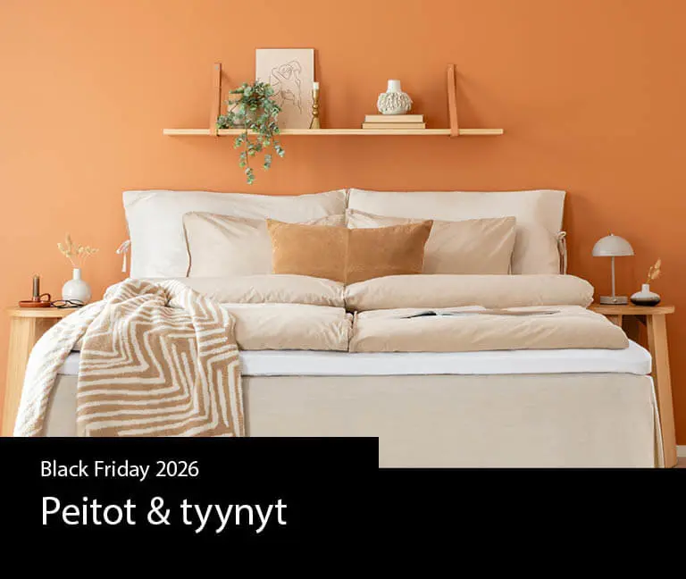 Black Friday 2025 - Peitot & tyynyt