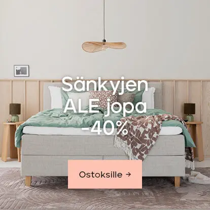 Sänkyjen ALE jopa -40%