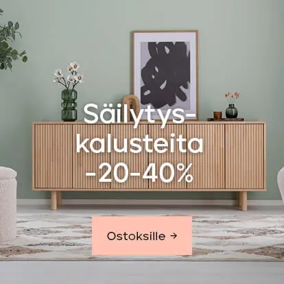 Säilytyskalusteita -20-40%