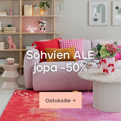 Sohvien ALE jopa -50%