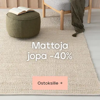 Mattoja jopa -40%