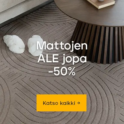 Mattojen ALE jopa -50%