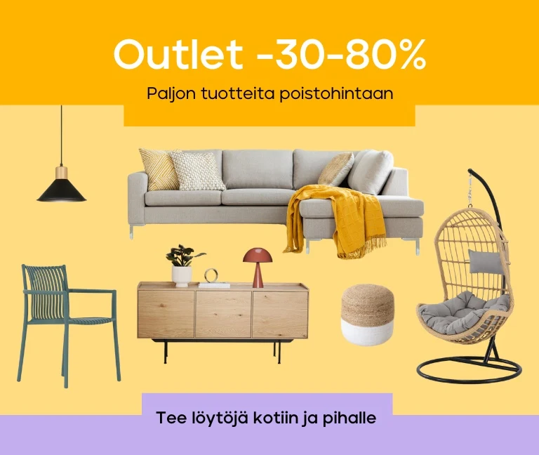 Sisustajan outlet