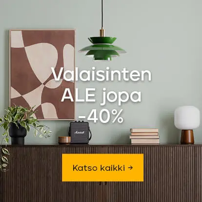 Valaisinten ALE jopa -40%