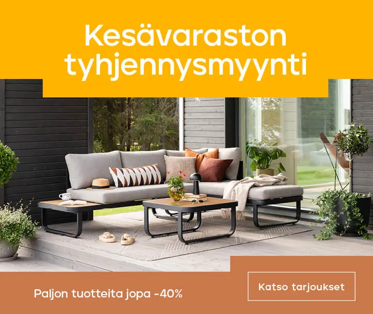 Kesävaraston tyhjennysmyynti