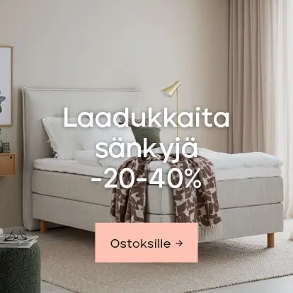 Laadukkaita sänkyjä -20-40%