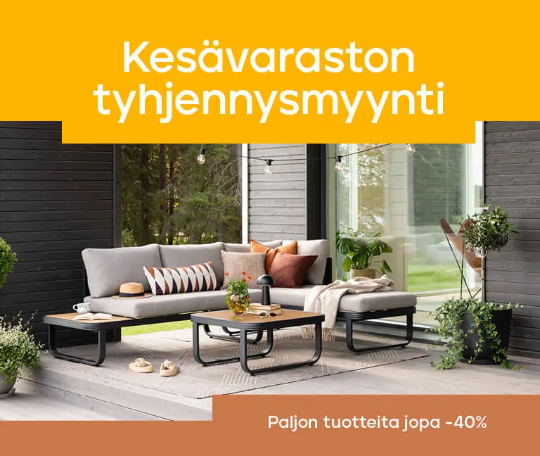 Kesävaraston tyhjennysmyynti
